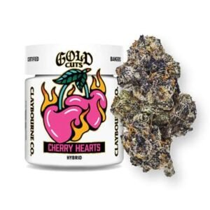 Cherry Hearts - Gold Cuts